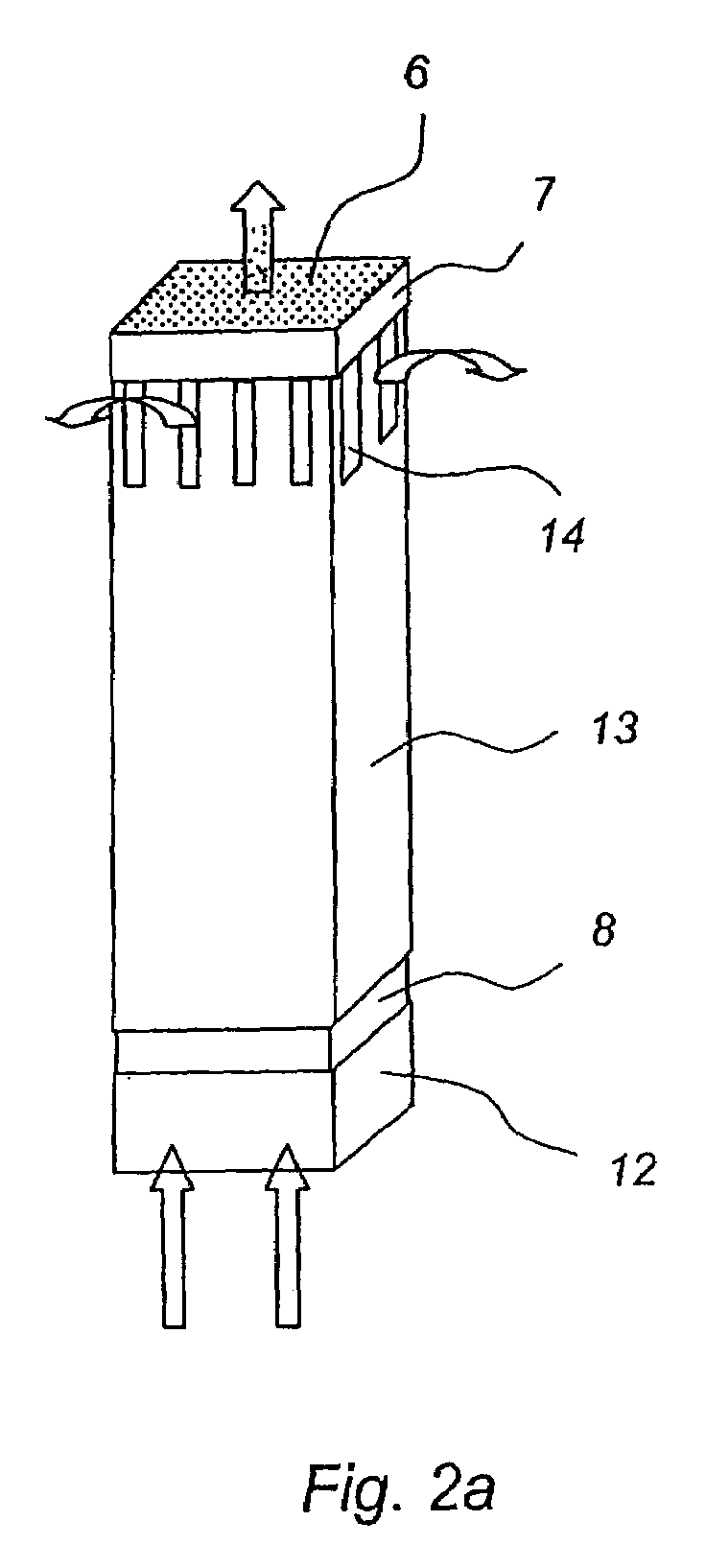 Submerged cross-flow filtration