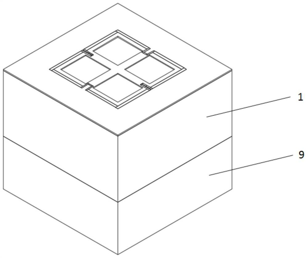 MEMS piezoresistive pressure sensor and preparation method thereof