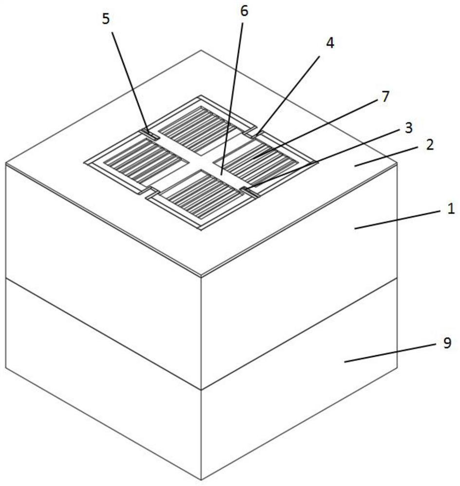 MEMS piezoresistive pressure sensor and preparation method thereof