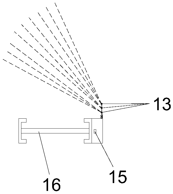 Space three-dimensional dust control and removal method for dust produced during bracket moving of fully mechanized mining face