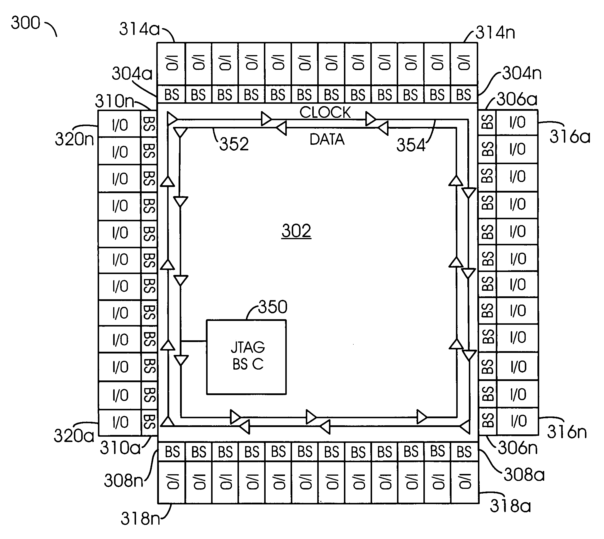 Optimized buffering for JTAG boundary scan nets