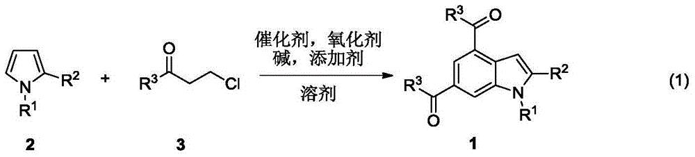 Synthesis method of indole derivative