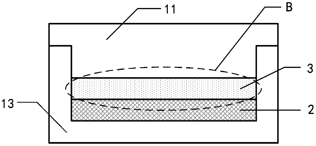 Mating structure for superconducting quantum processor package and package body