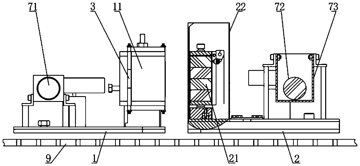 Simulation device for controlling microsatellite configuration by using high-temperature superconducting permanent magnet interaction force