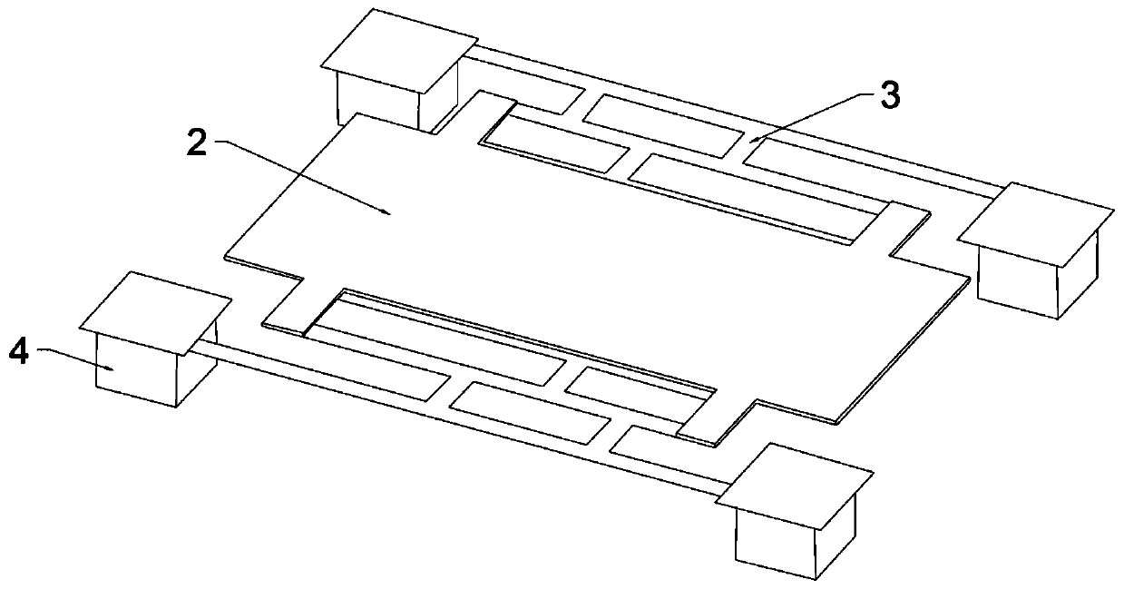 MEMS structure and processing method thereof, pyroelectric sensor and infrared detector