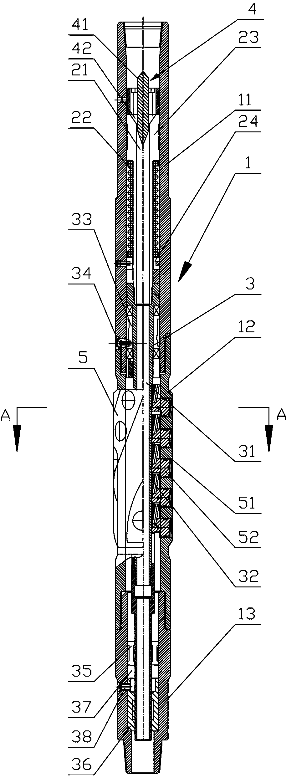 Variable-diameter stabilizer and variable-diameter stabilizer system