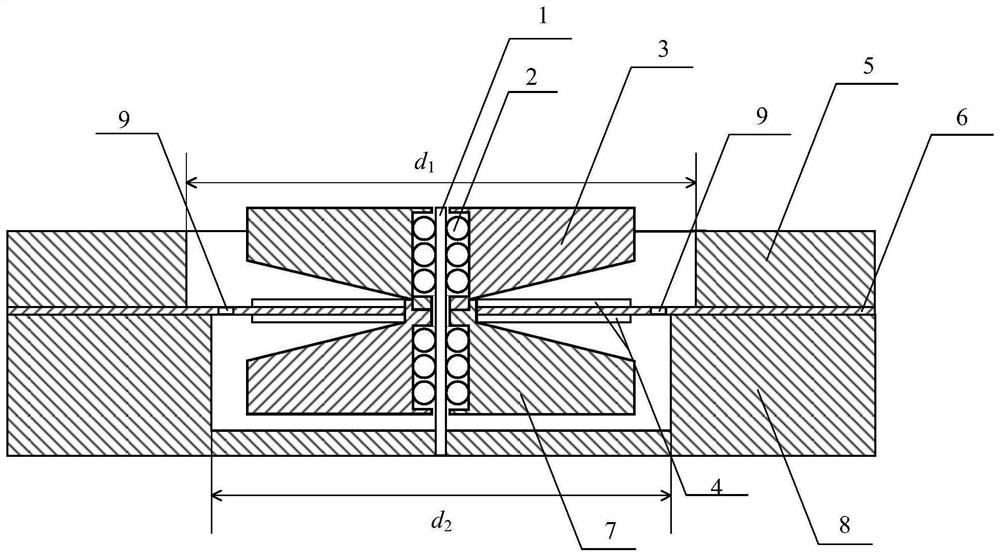 Circular plate type vibration energy collector based on MFC