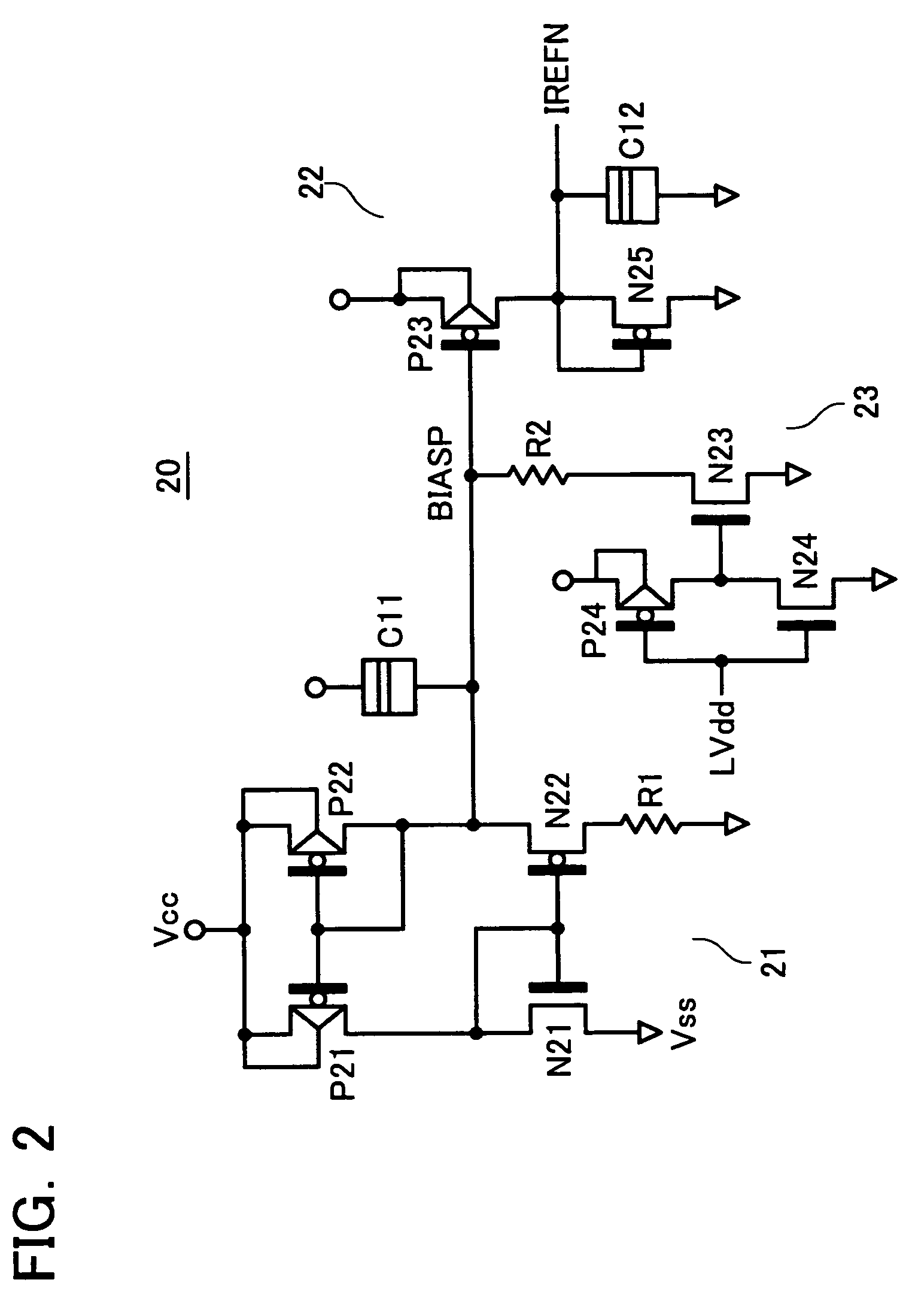 Semiconductor integrated circuit device with filter circuit