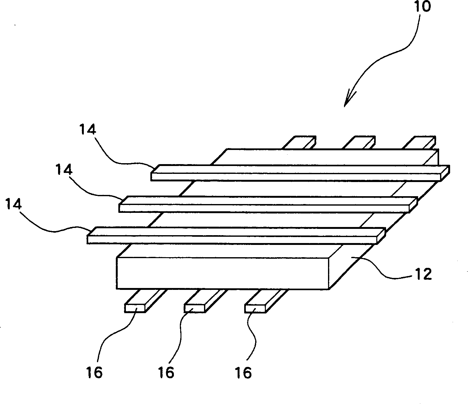 Strong dielectric memory