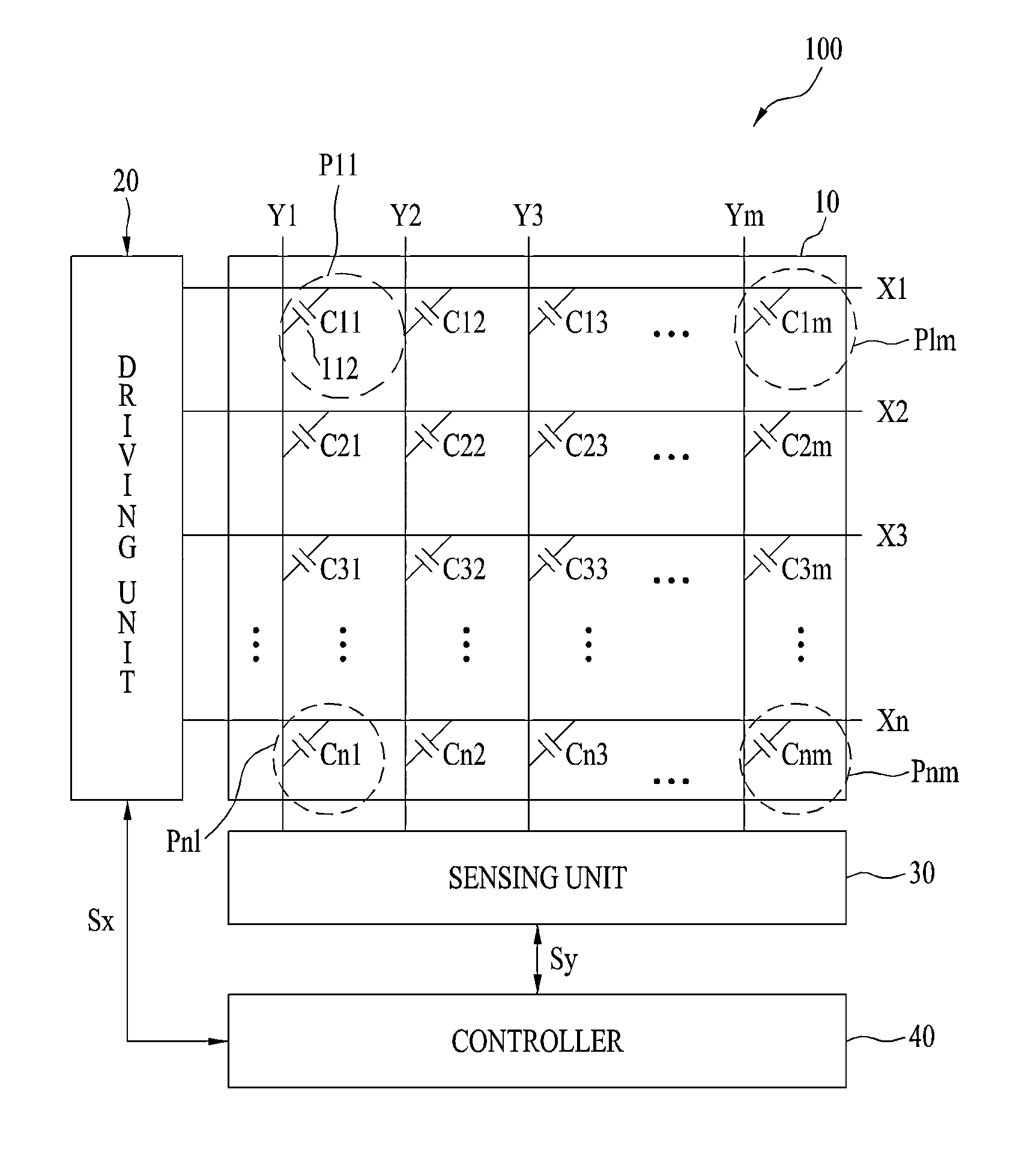 Method of driving touch panel