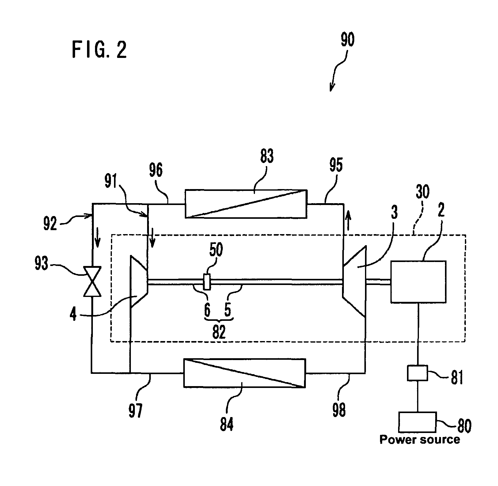 Expander-compressor unit and refrigeration cycle apparatus having the same