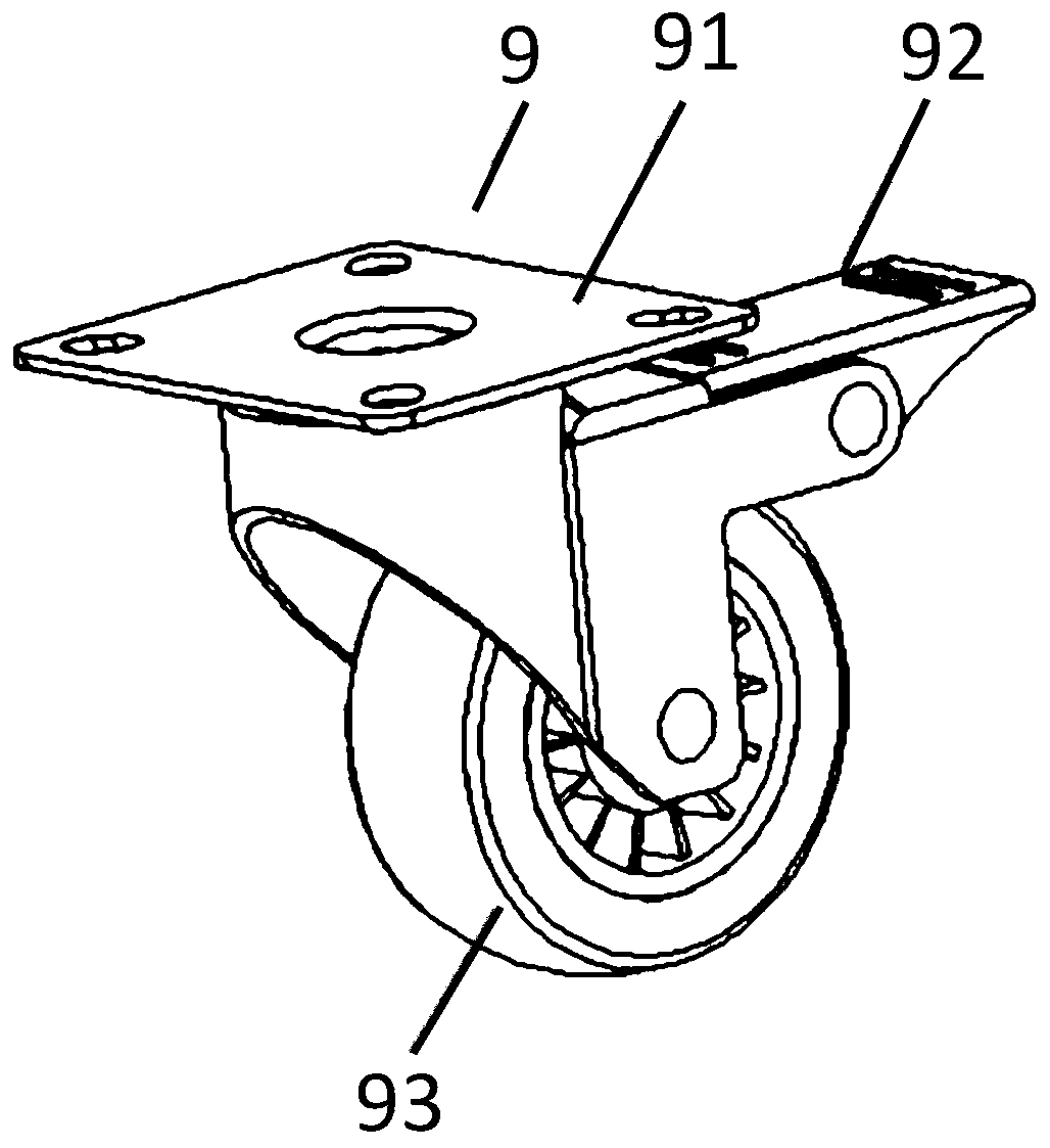 Machine tool pedal device