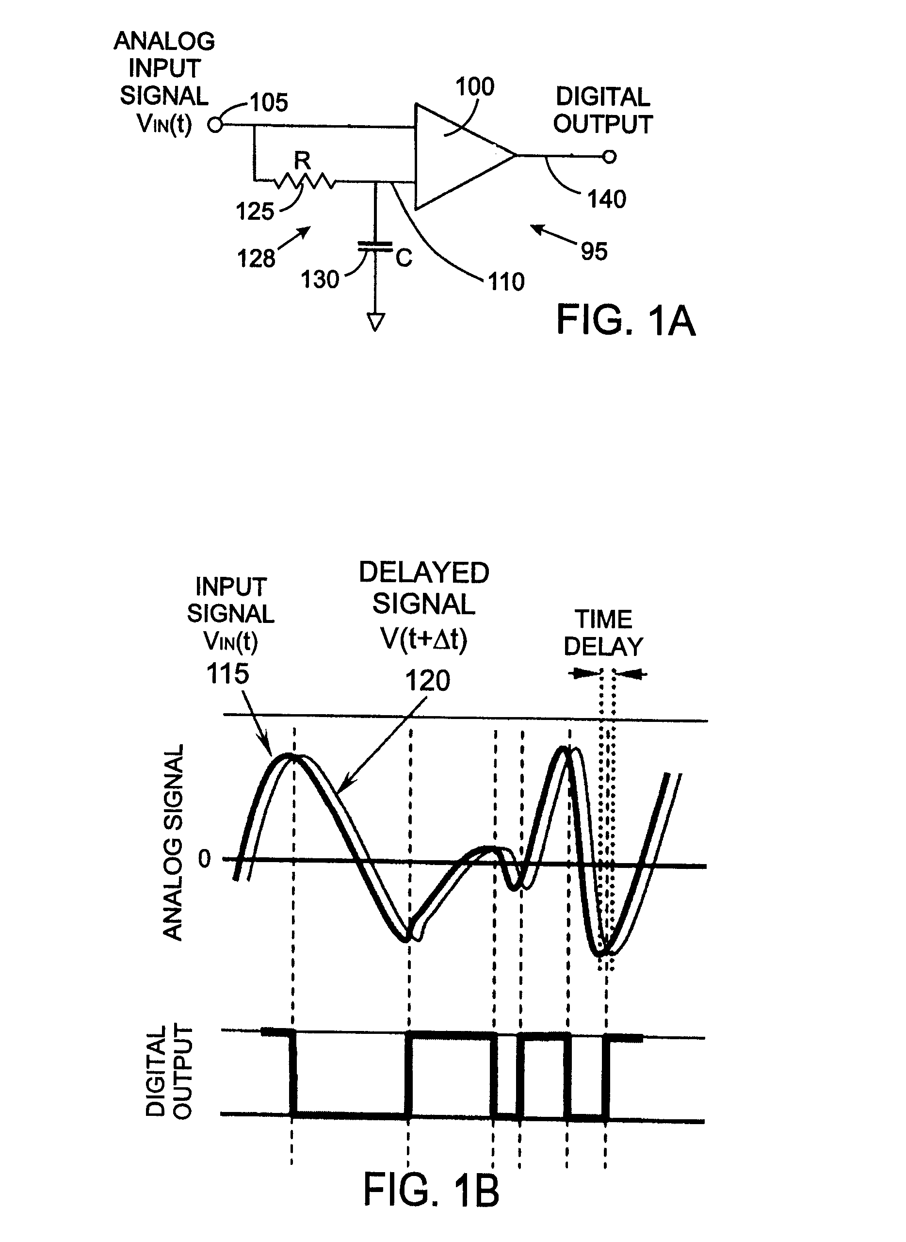 Analog signal transition detector