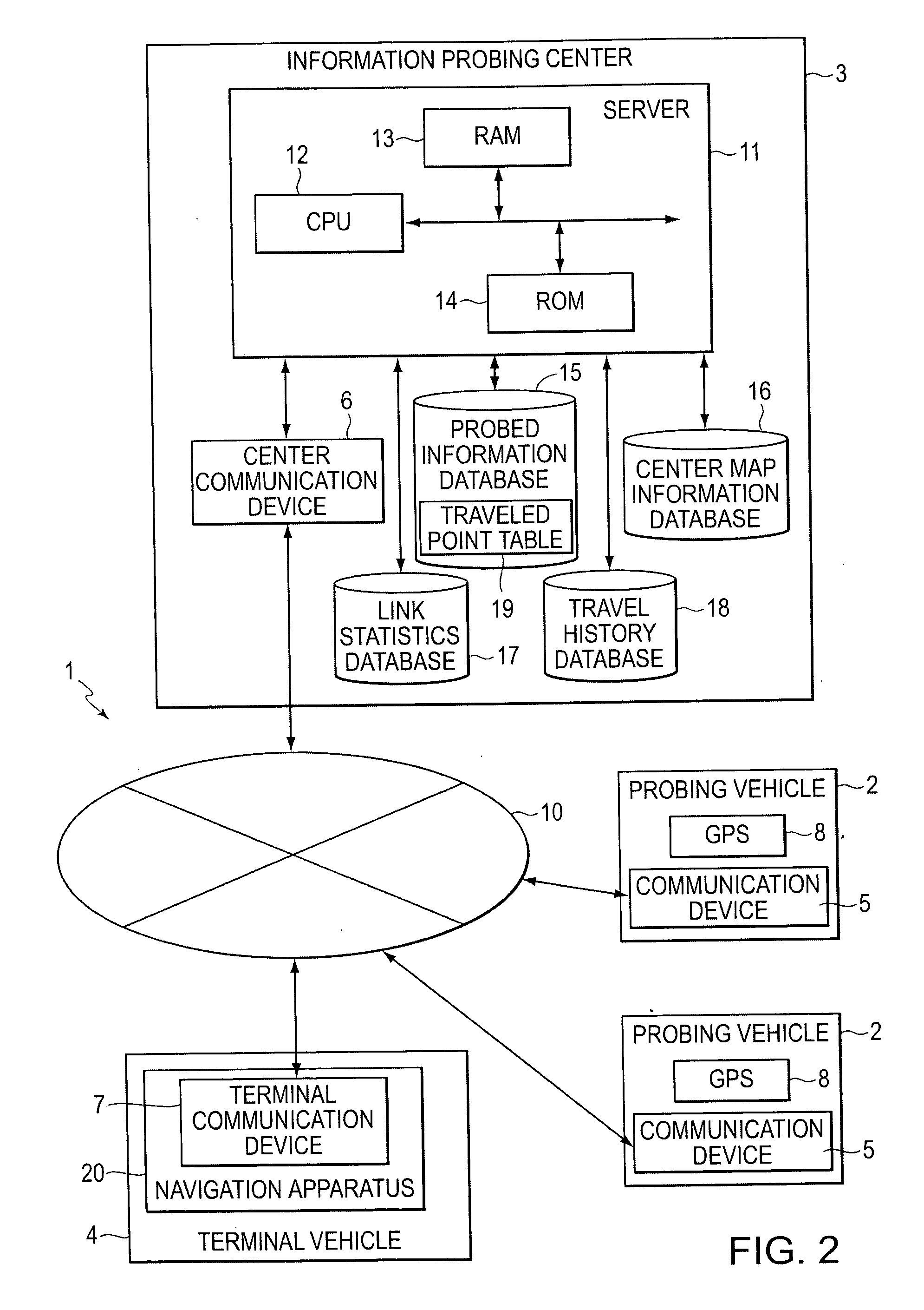 Traveled link identifying systems, methods, and programs