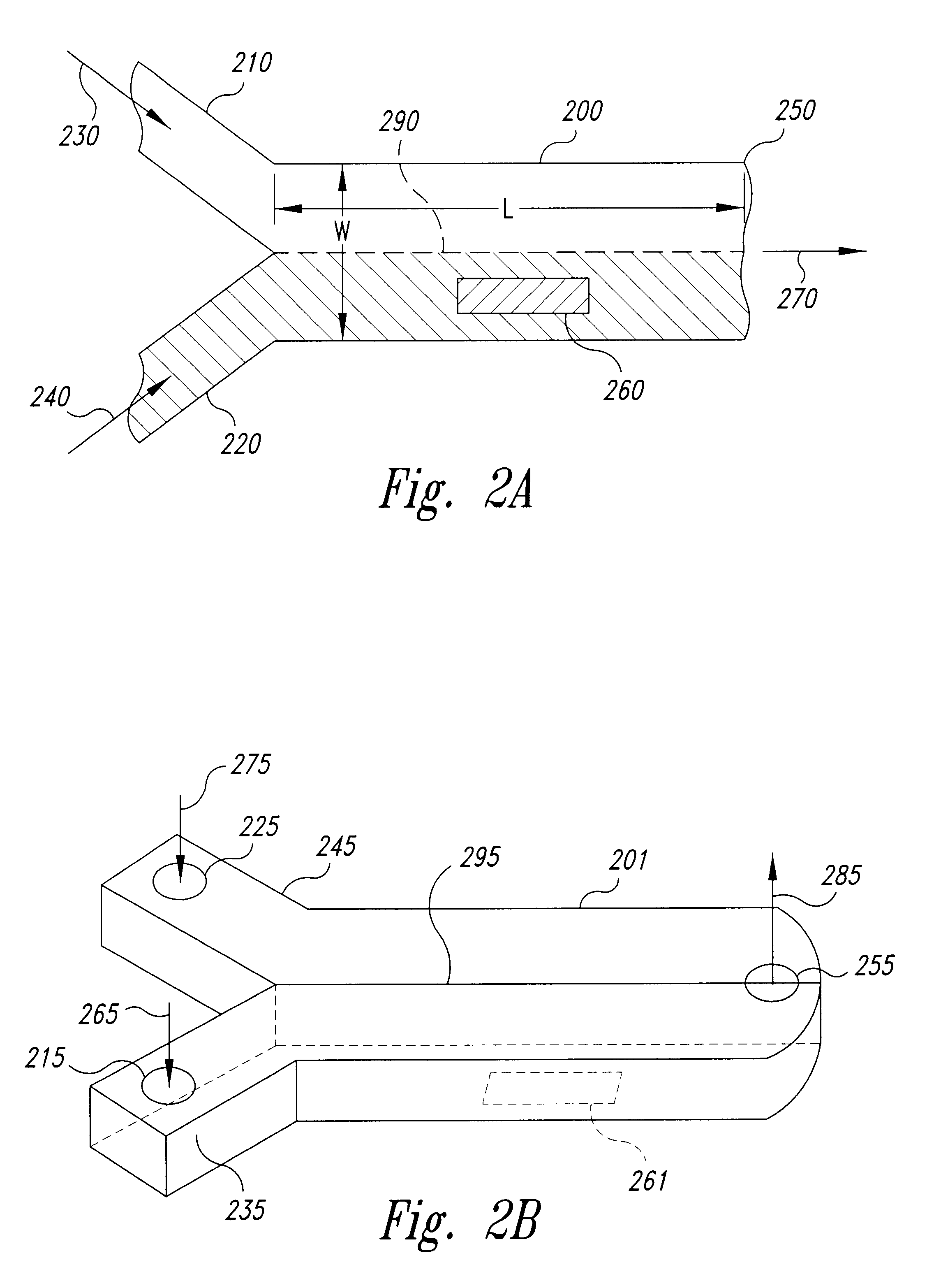 Method and device for laminar flow on a sensing surface