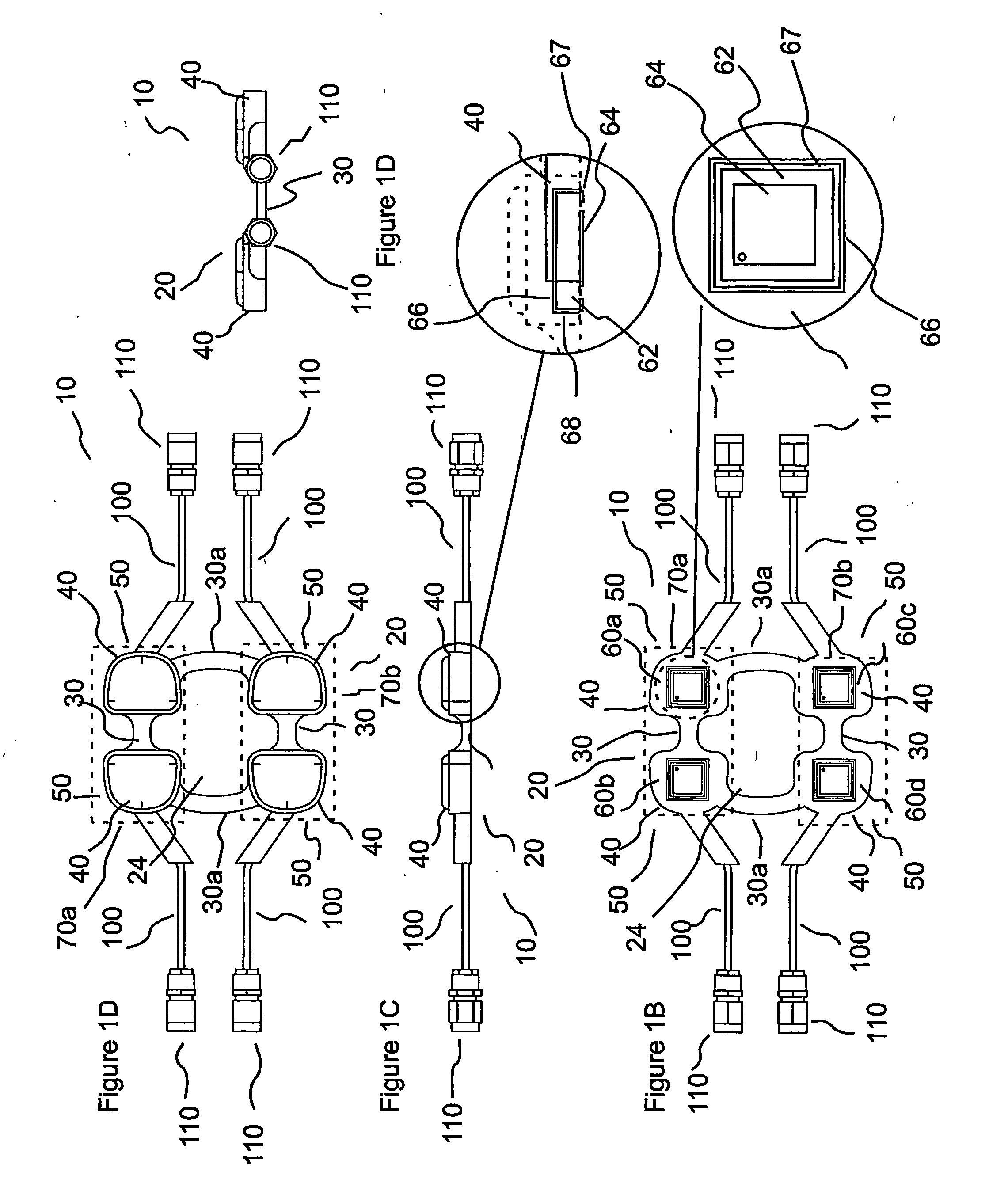 System for detecting fluid changes and sensoring devices therefor