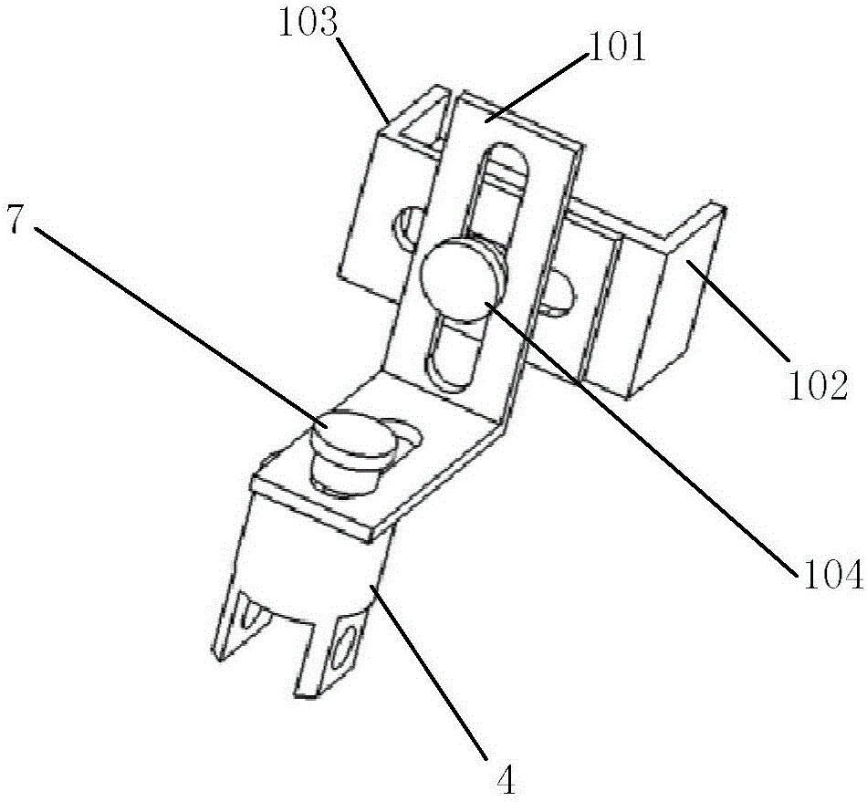 Mobile phone support for slit-lamp microscope