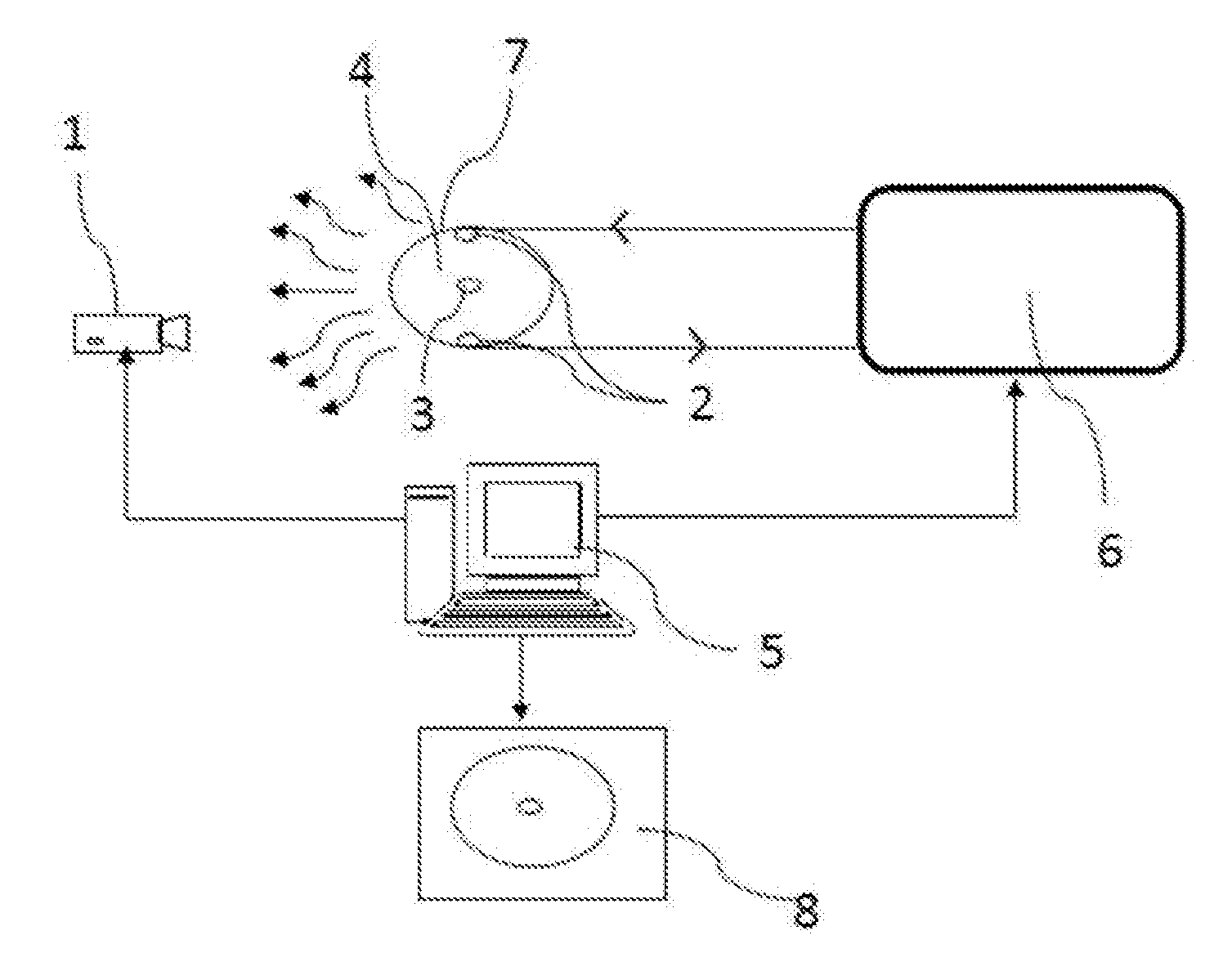 Method and system for dual-band active thermal imaging using multi-frequency currents