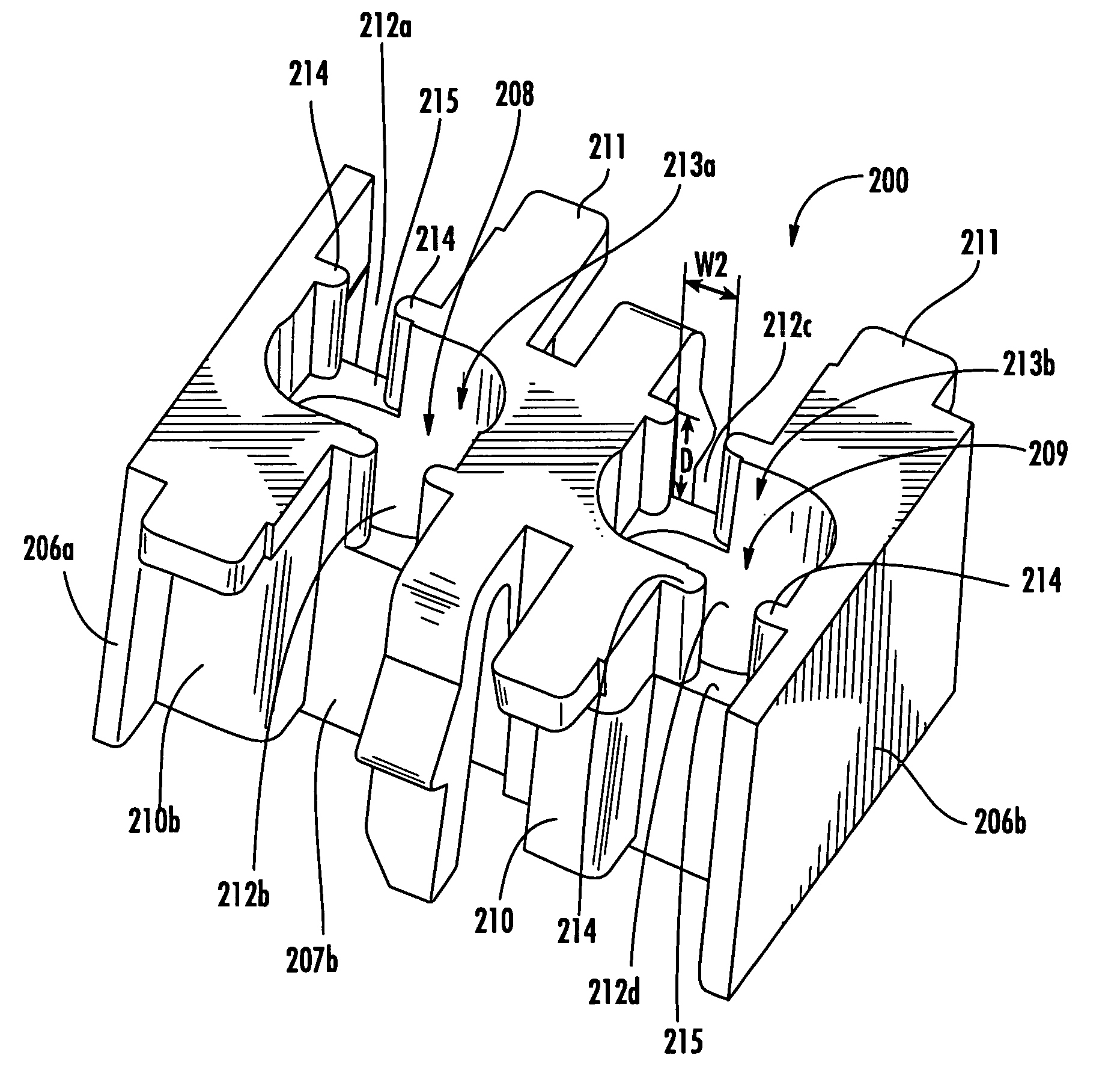 Device for managing termination of conductors with jack modules