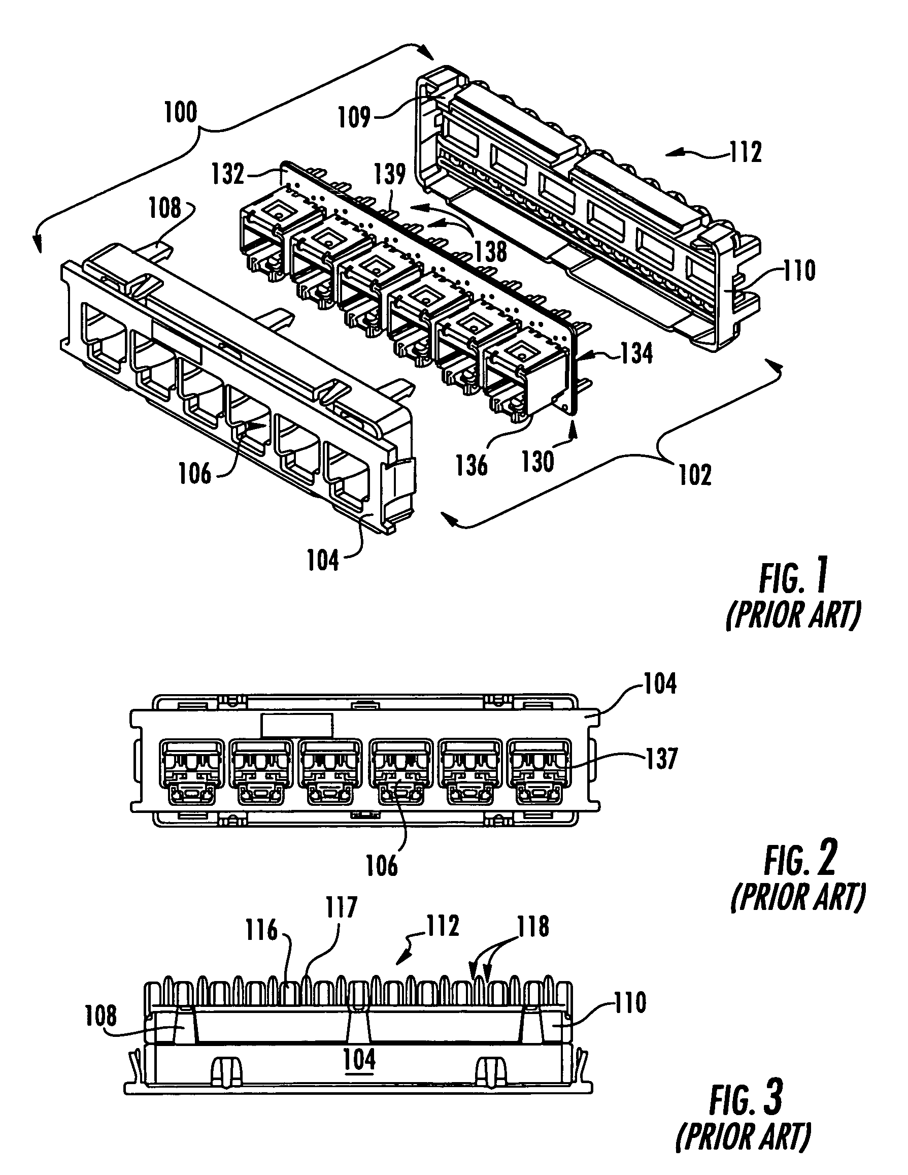 Device for managing termination of conductors with jack modules