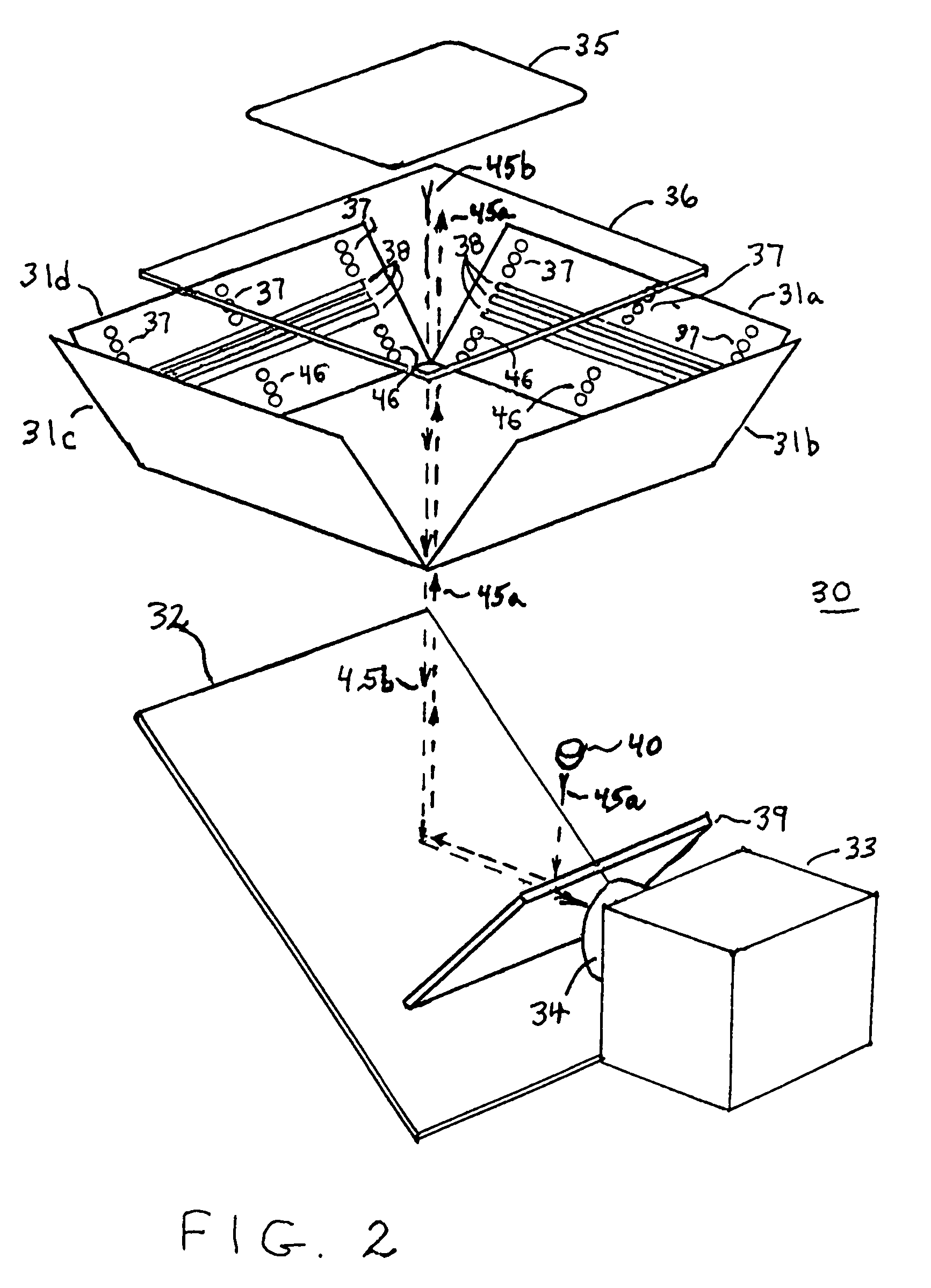 Method and system for a processor controlled illumination system for reading and analyzing materials