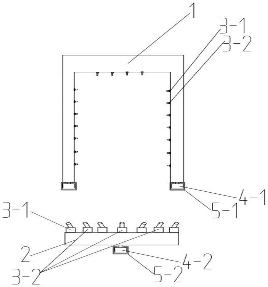 Disinfection and fumigation system for transport vehicle