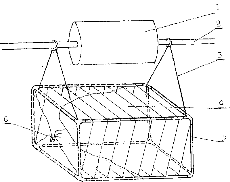 Separated cage device of raising sea cucumber