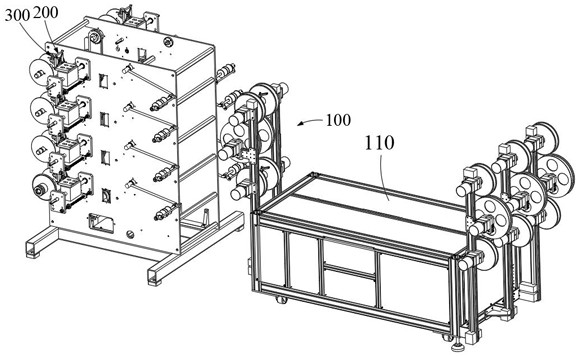 Physical training belt sorting and conveying mechanism