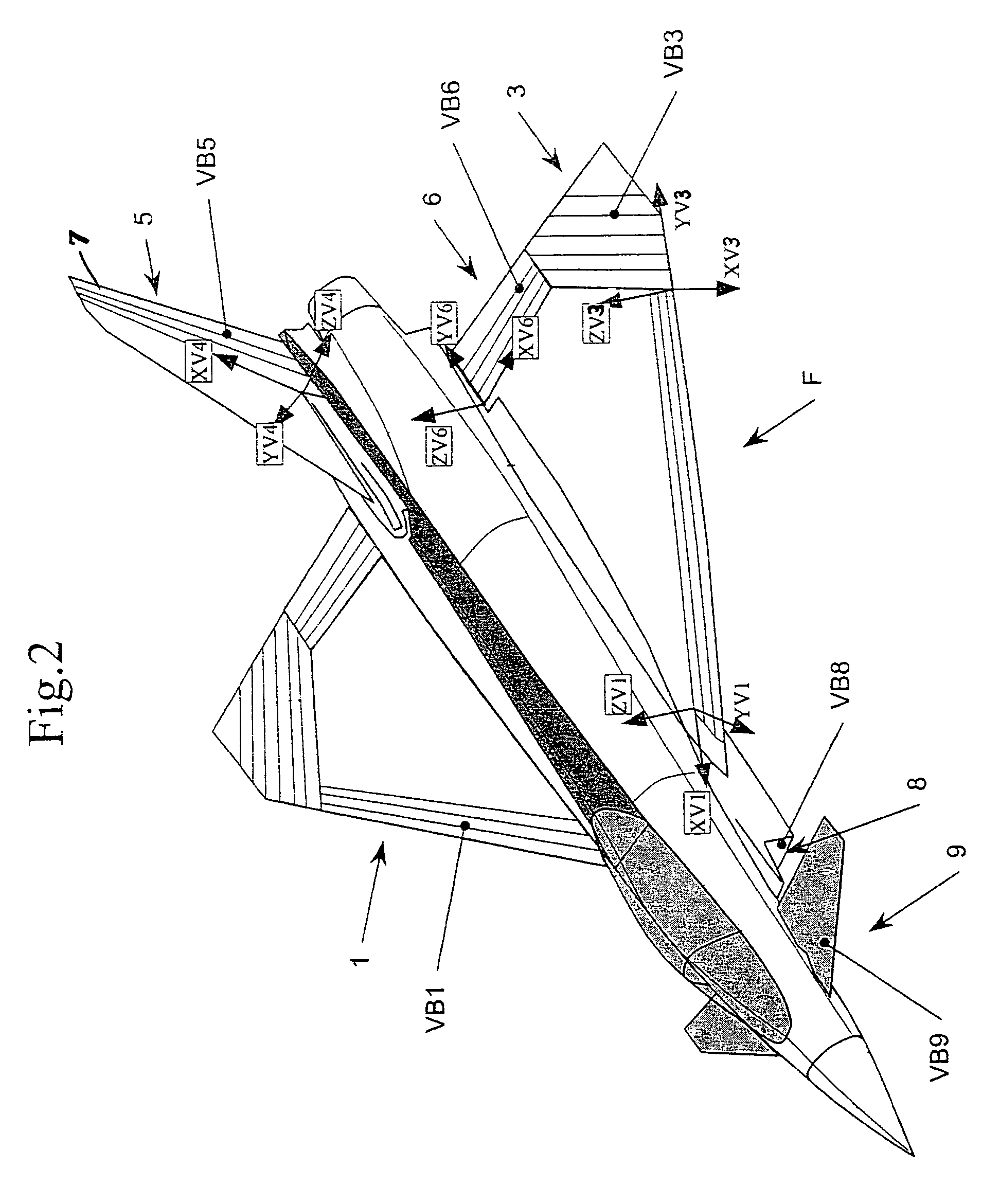 Adjustment mechanism for a variable-shape wing