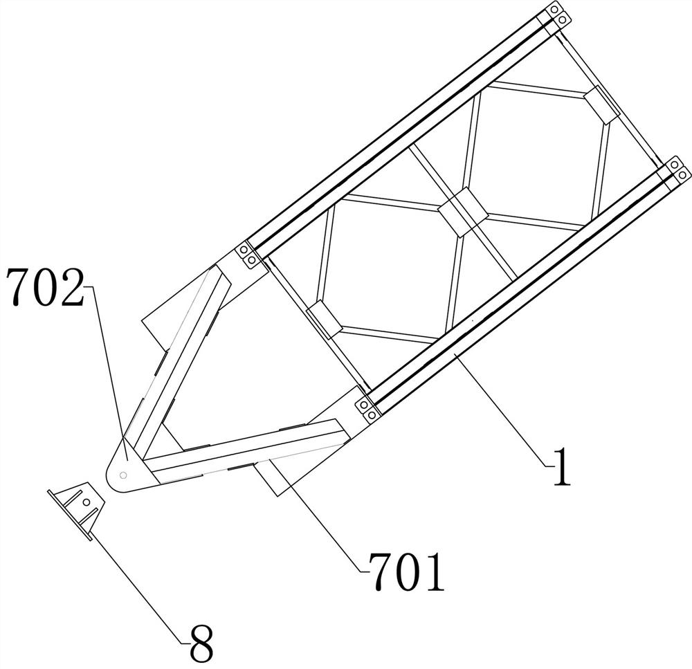 Reinforced bailey piece steel arch connecting structure and assembling and connecting method thereof