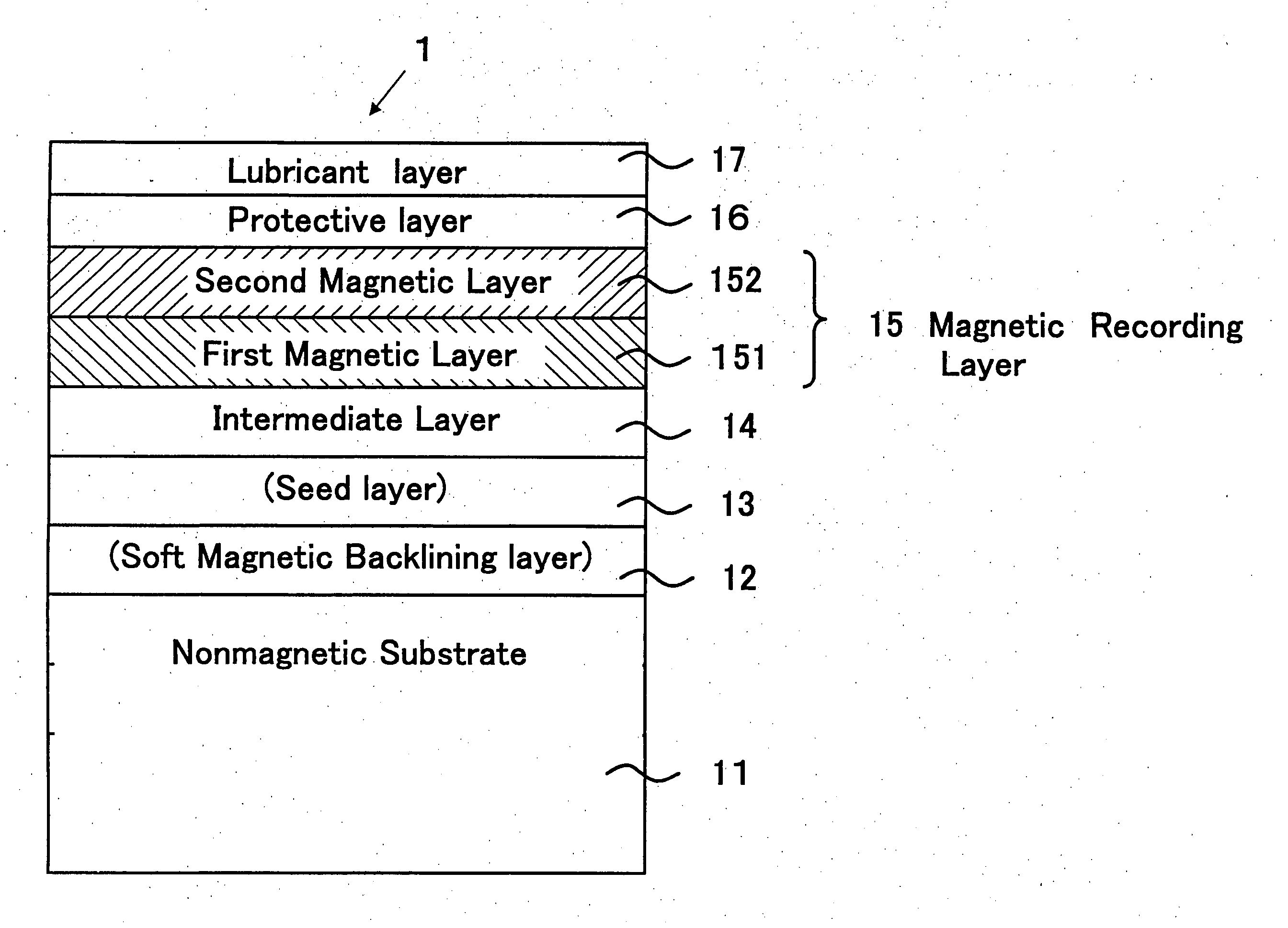 Perpendicular magnetic recording medium and a method for manufacturing the same