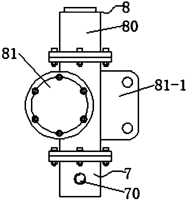 Vehicle sound insulation pad coiling device