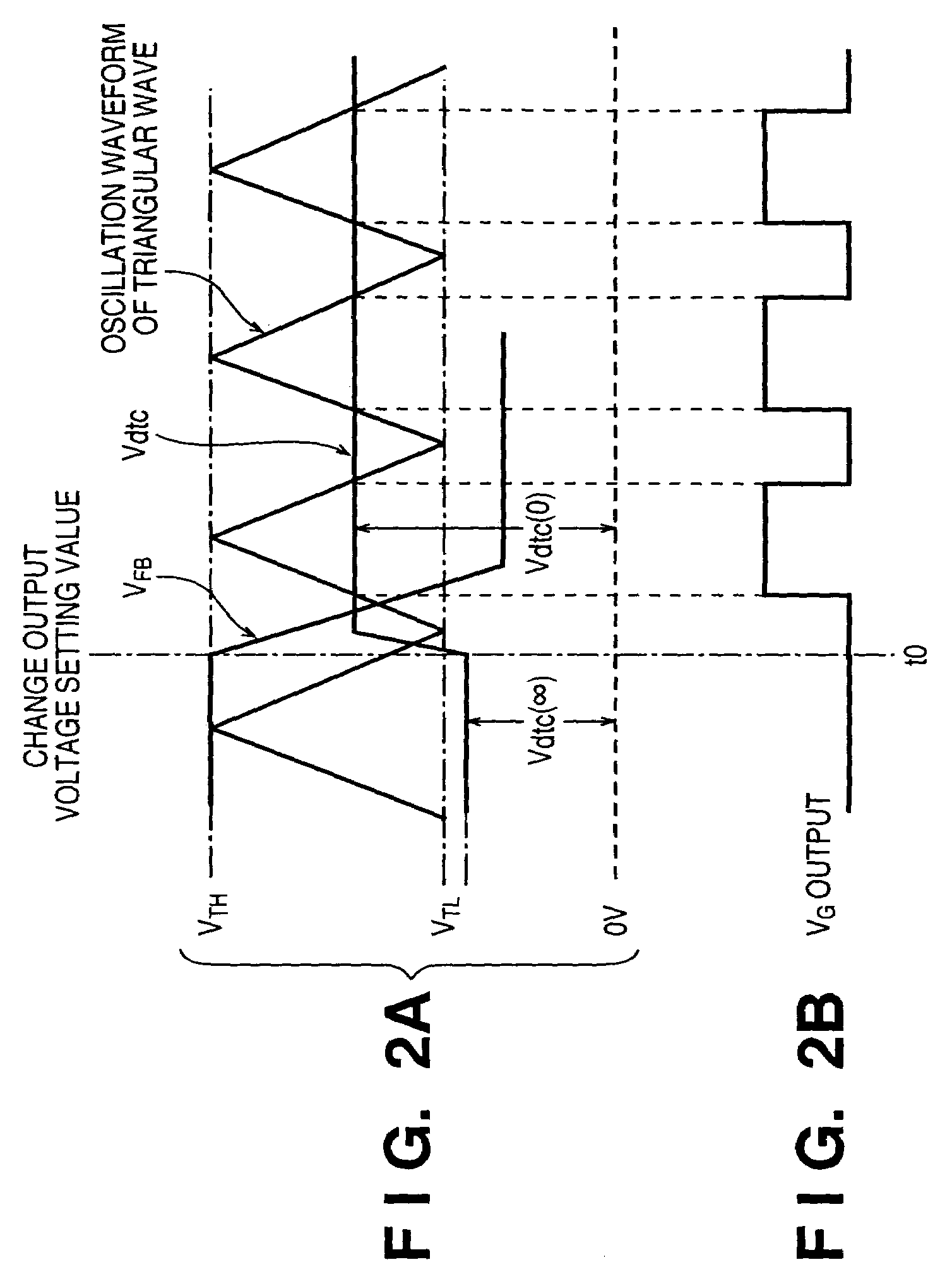Power supply device with dead-time control and printing apparatus having the same