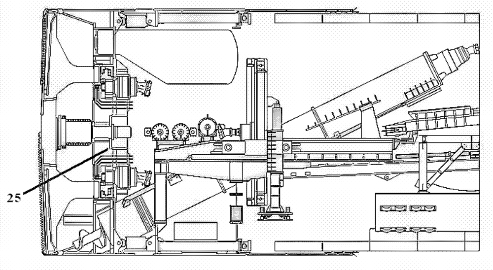 Shield tunneling machine drive box and production method thereof