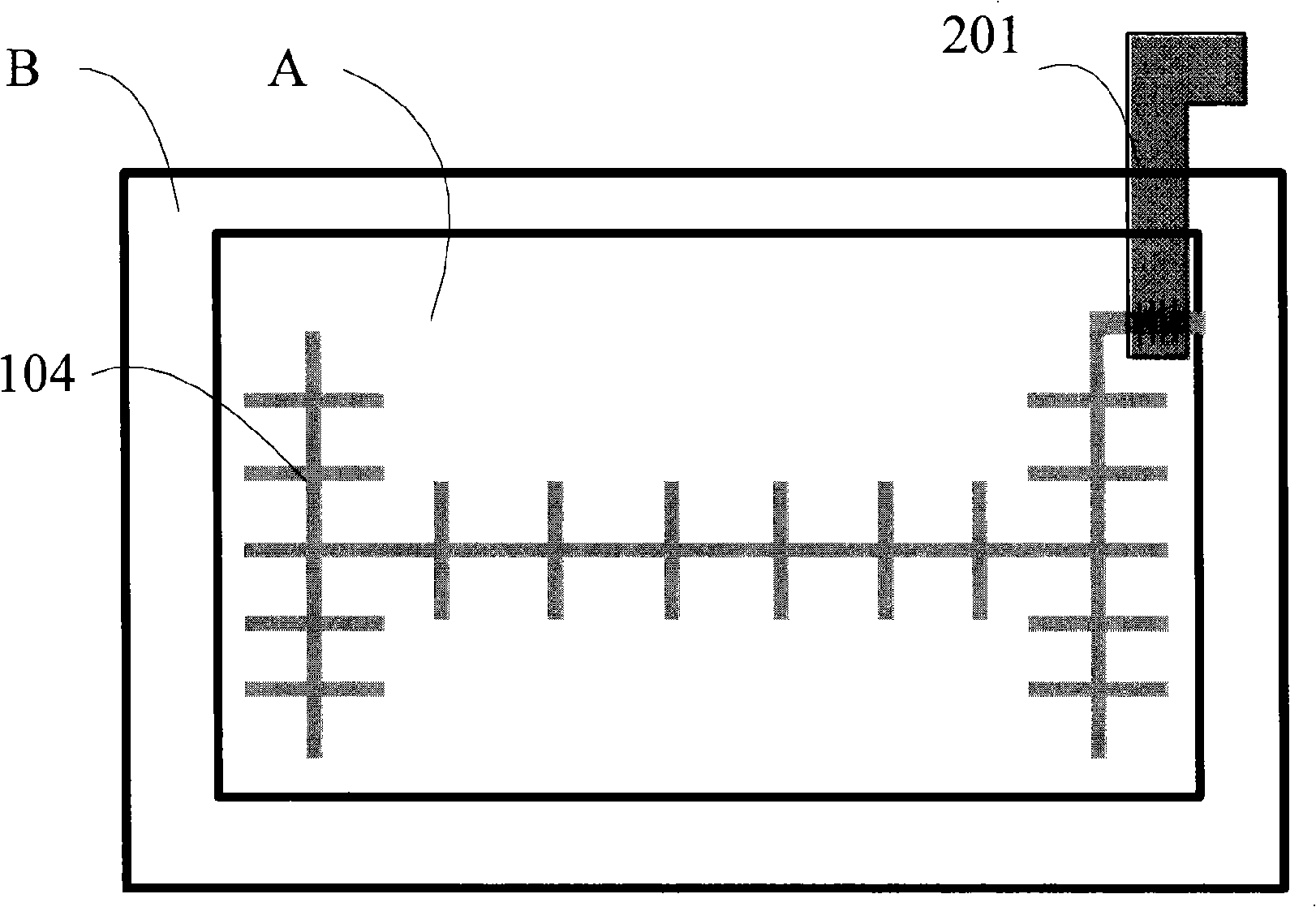 Liquid crystal display panel, LCD device and electronic equipment