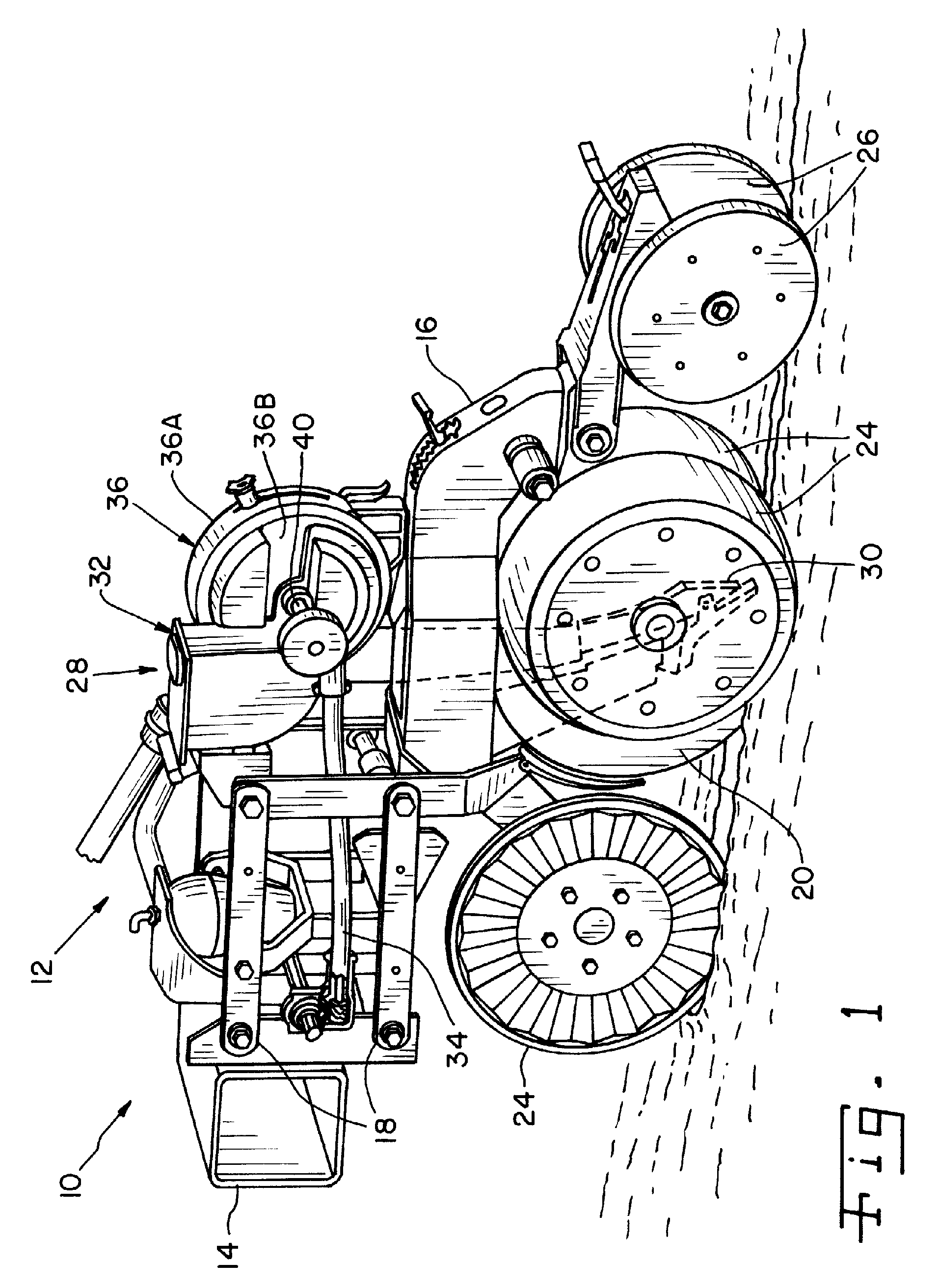 Seed meter with flexible seed disc