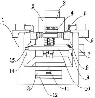 A deburring device and deburring method for cast steel joints