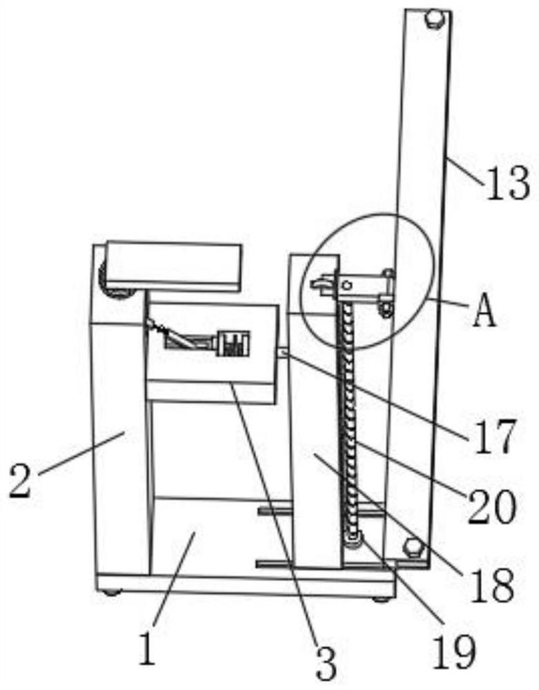 Building wall green environment-friendly putty powder smearing machine and smearing method thereof