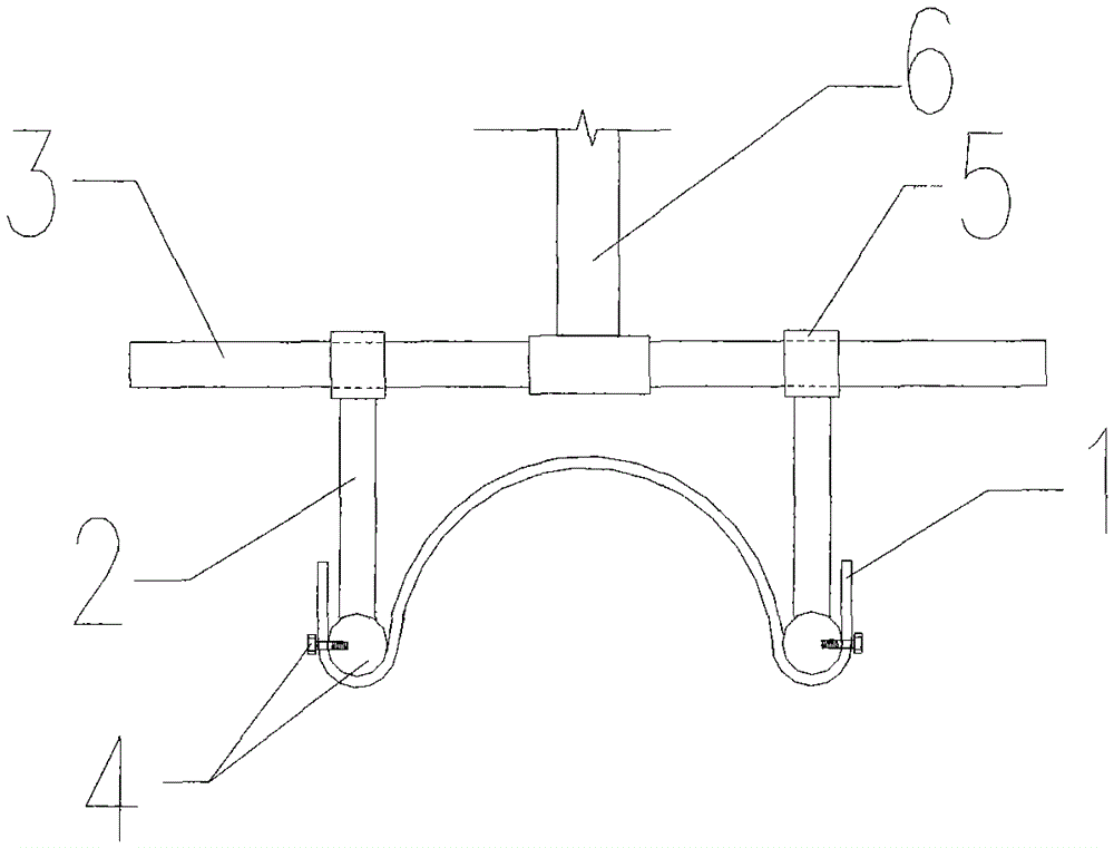 Concrete face rockfill dam face flexible packing former