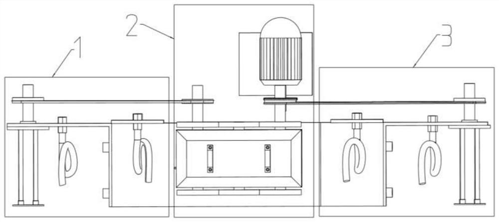 Hot-melt sizing machine based on hot-melt sizing agent