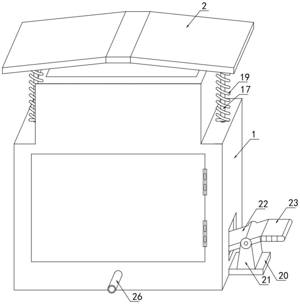 Garbage treatment system for intelligent property management