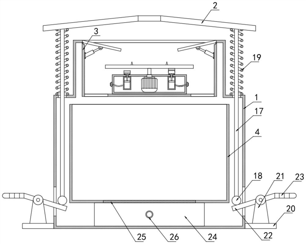 Garbage treatment system for intelligent property management