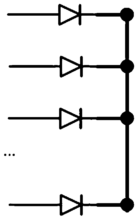 A LED constant voltage and current sharing system