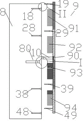 Plug-in system for circuit boards with elastic intermediate connectors