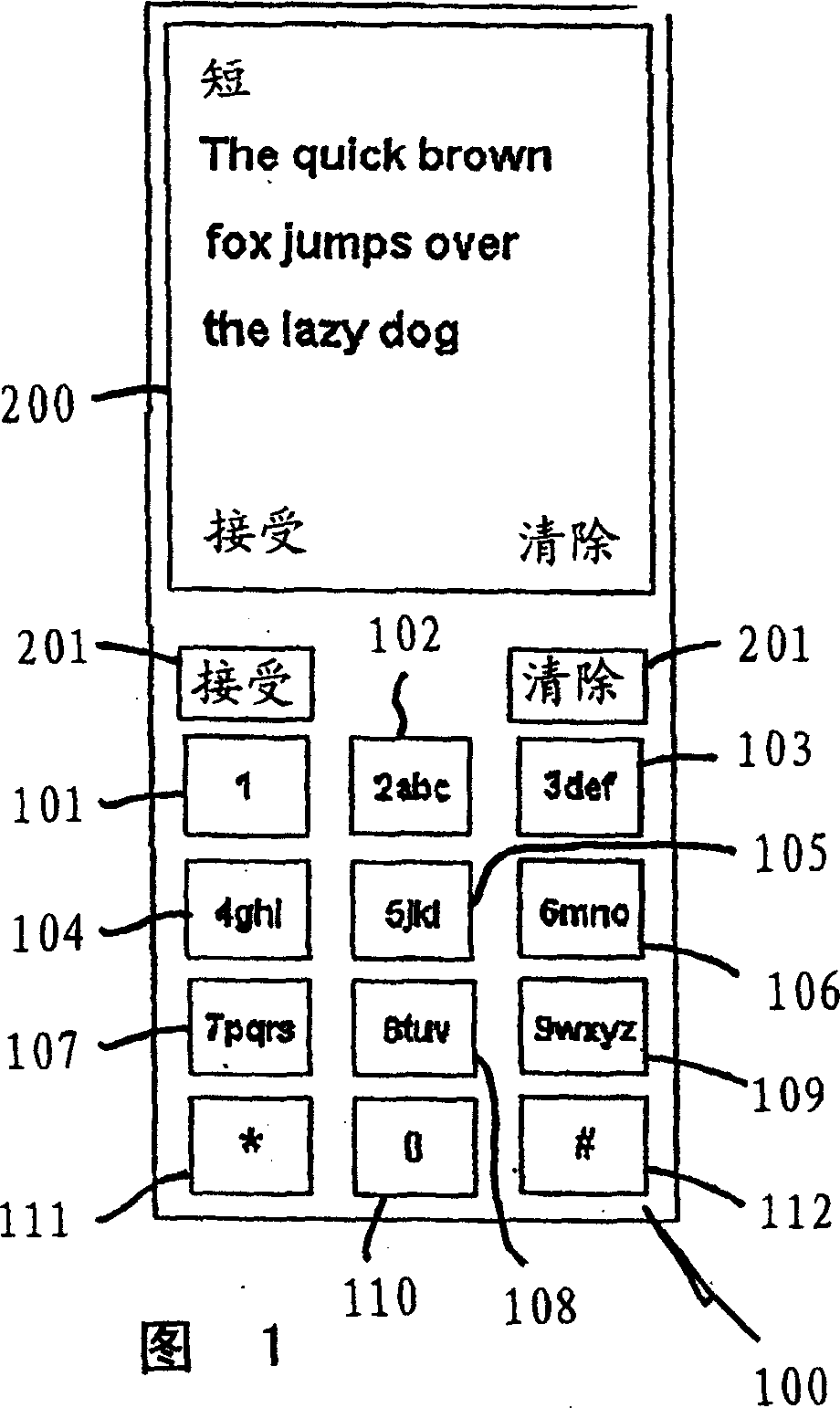 Alphanumeric data input system and method