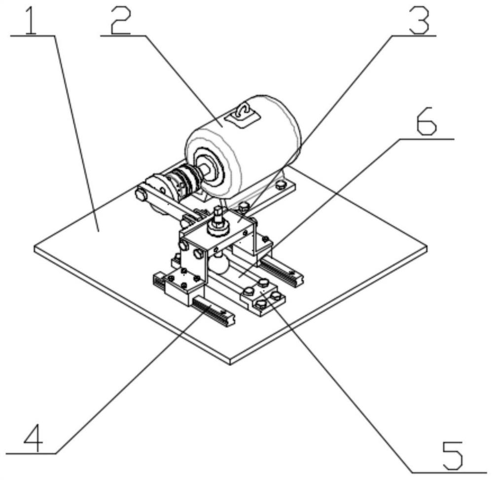 Joint bearing self-lubricating gasket abrasion testing machine