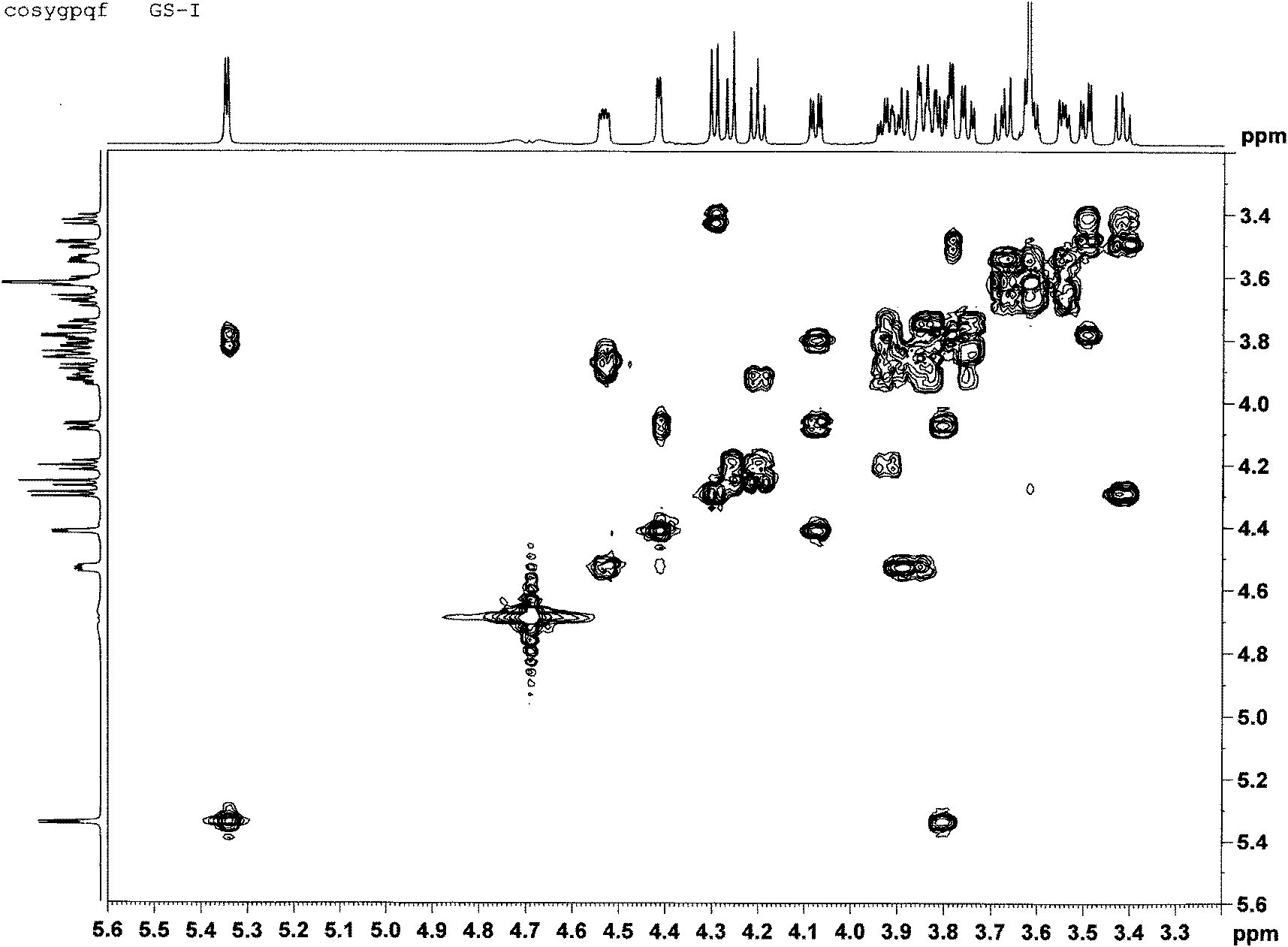 Galactoside compound and preparation method thereof