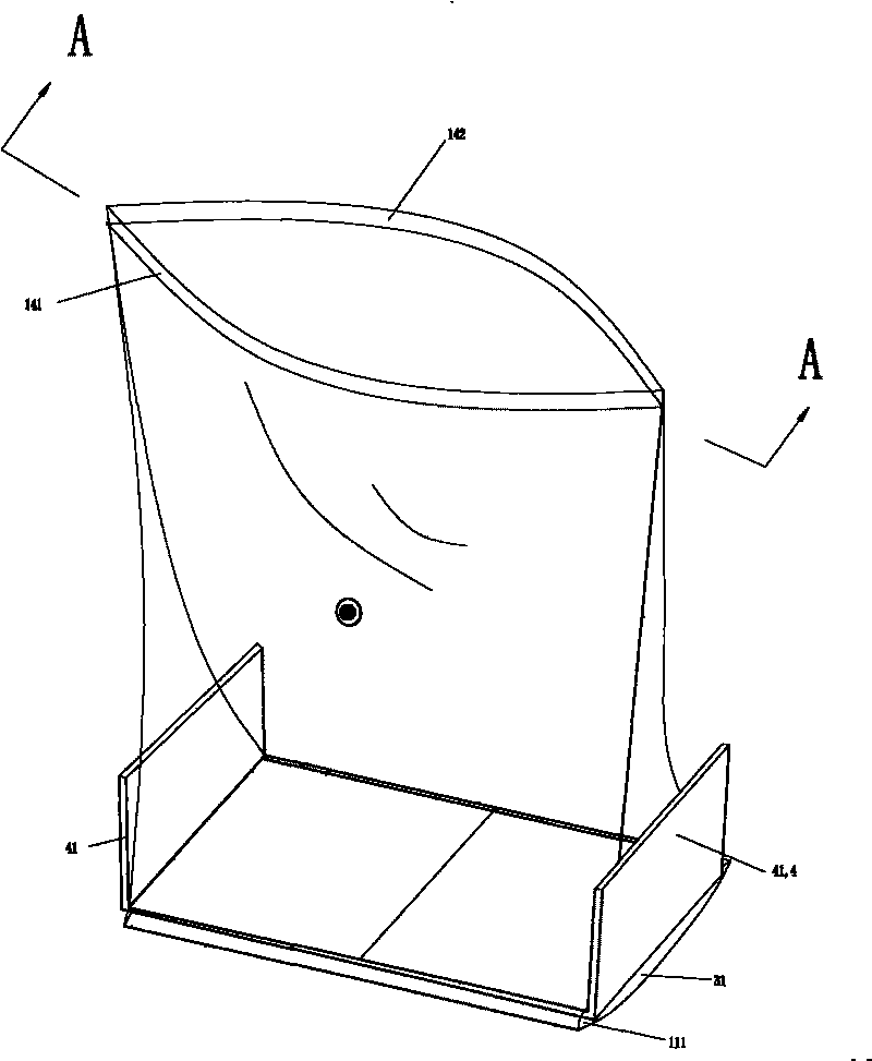 Vacuum bag and combination device of vacuum bag and stuff bag