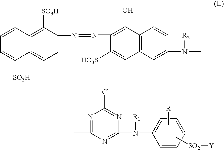 Reactive dyestuff composition and their use