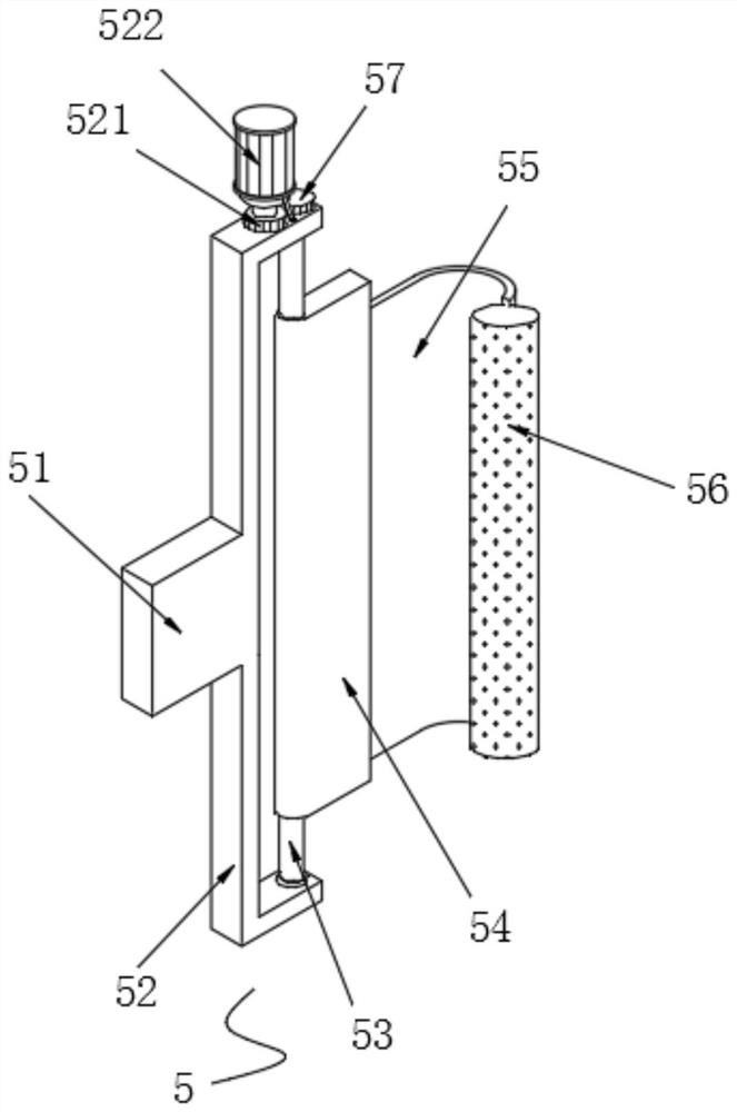 Forklift lifting device capable of improving safety performance